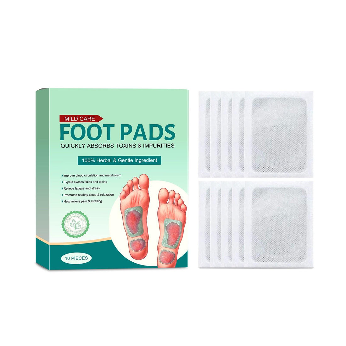 Valonry Herbal Foot Pads Box